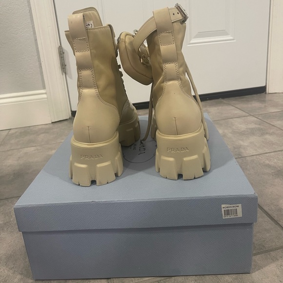 Monolith leather and Re-Nylon boots with pouch - Picture 6 of 7